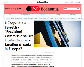 Previsioni Commissione UE: l'Italia di nuovo fanalino di coda in Europa?